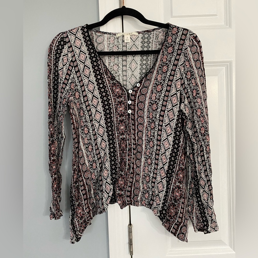 Geometric Blouse